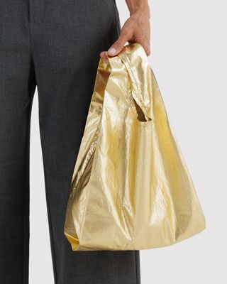 Reusable Bag Baby Gold Metallic