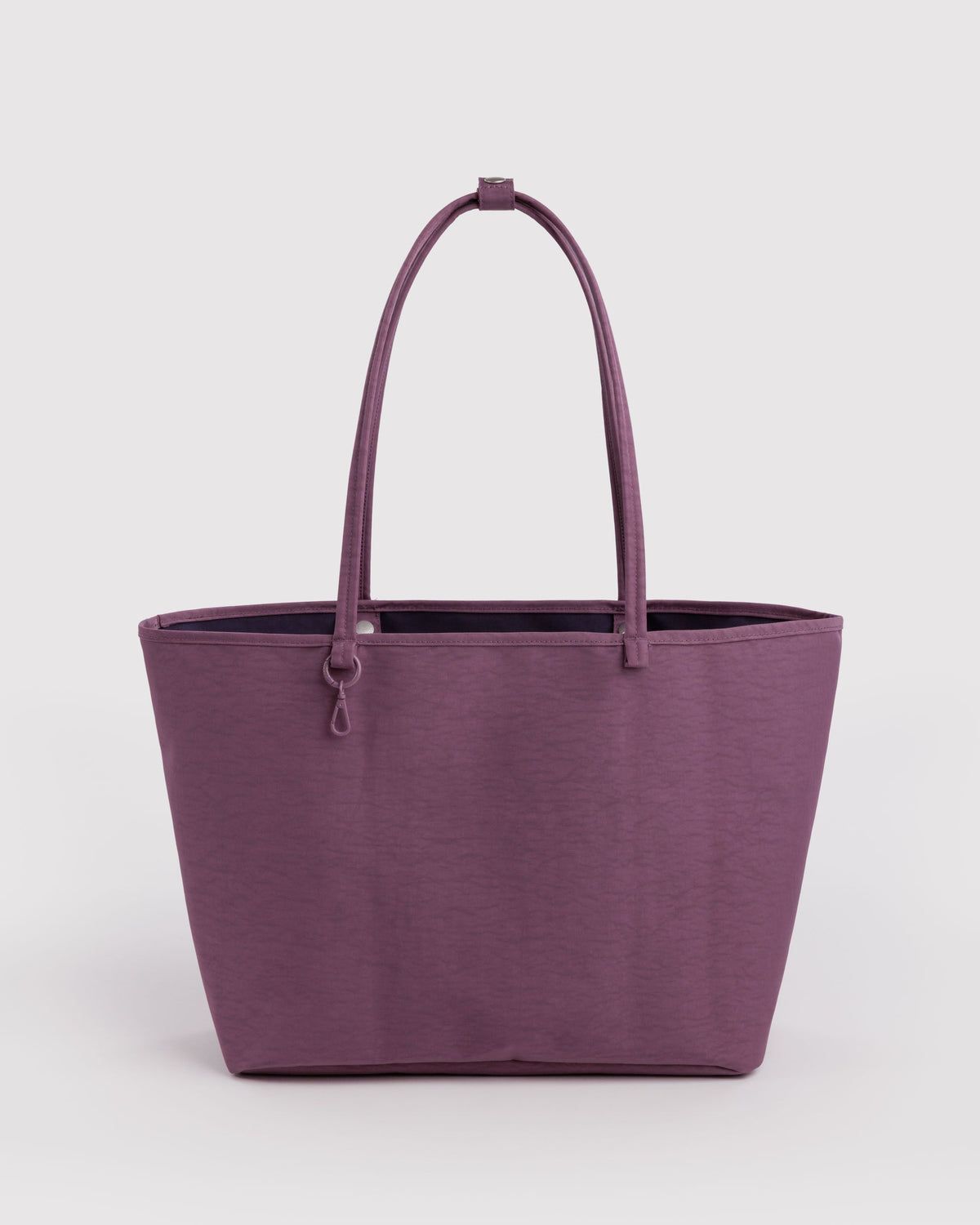 Large Reversible Tote Nylon Wild Plum Mix
