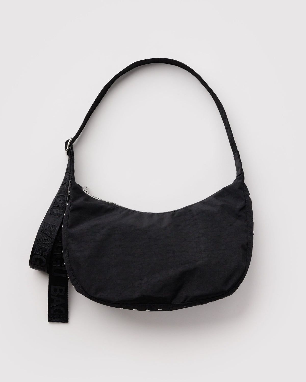 Medium Nylon Crescent Bag Studs