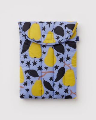 Puffy Laptop Sleeve Golden Pears 13"/14"