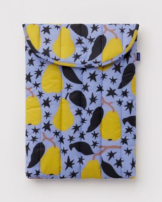 Puffy Laptop Sleeve Golden Pears 16"