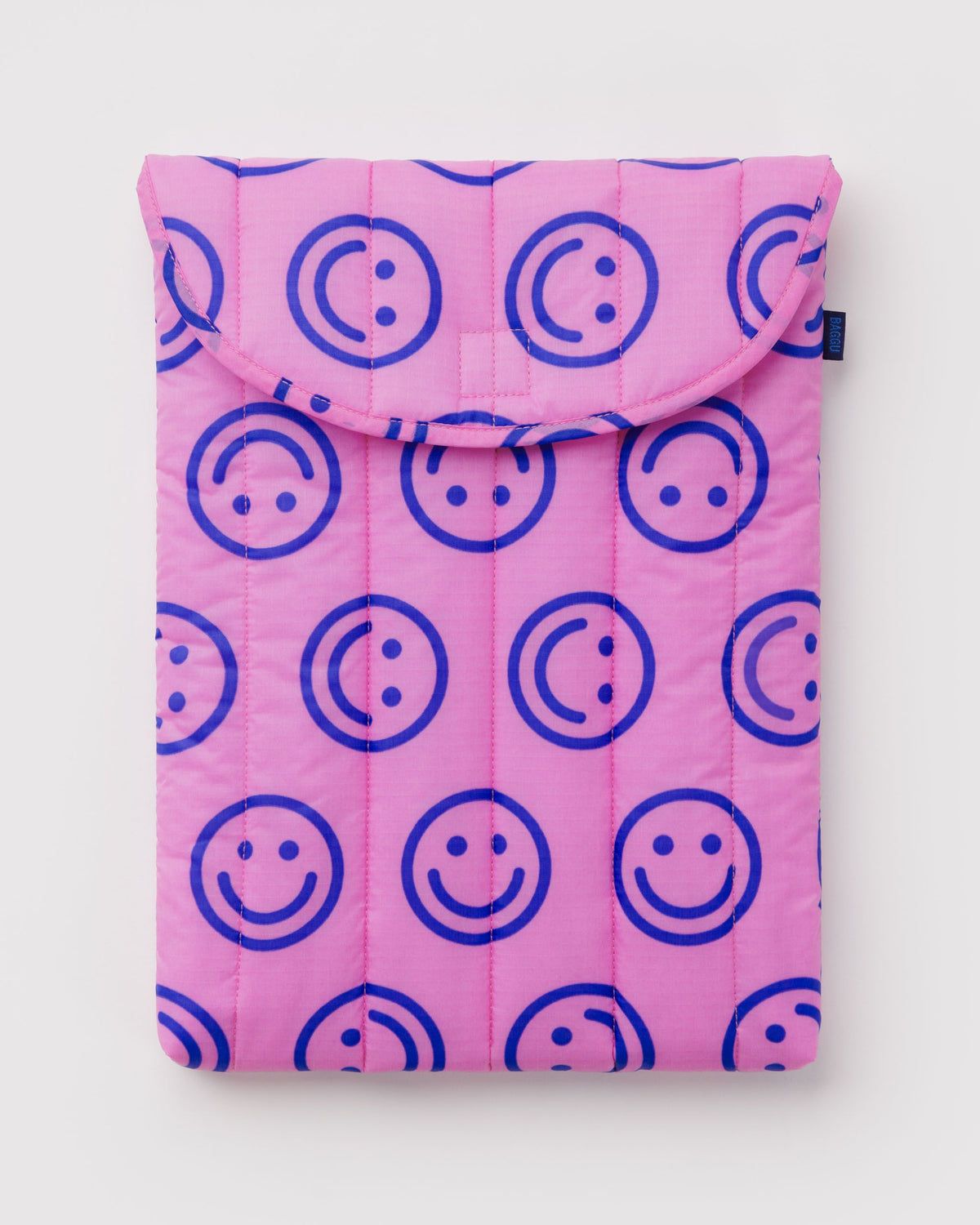 Puffy Laptop Sleeve Pop Pink Happy 16"