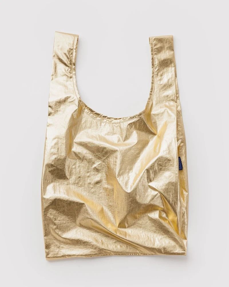 Reusable Bag Standard  Gold Metallic