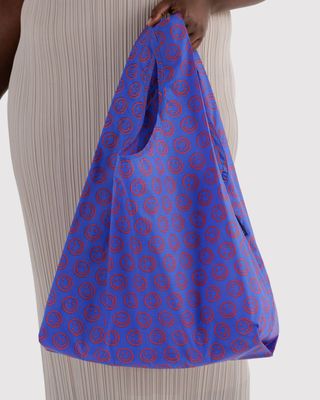 Reusable Bag Standard  Mini Cobalt Happy