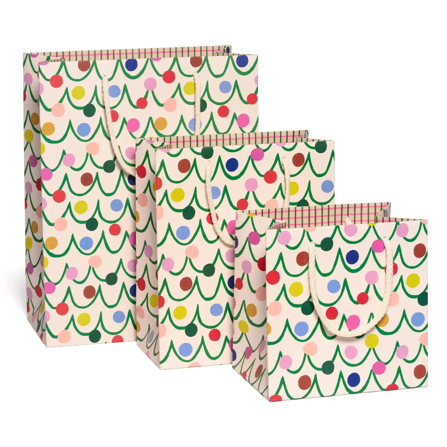 Festive Globes Gift Bags
