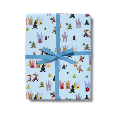 Winter Scene Wrapping Paper