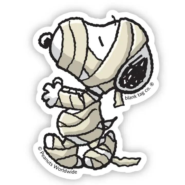 Mummy Snoopy Peanuts® Waterproof Sticker