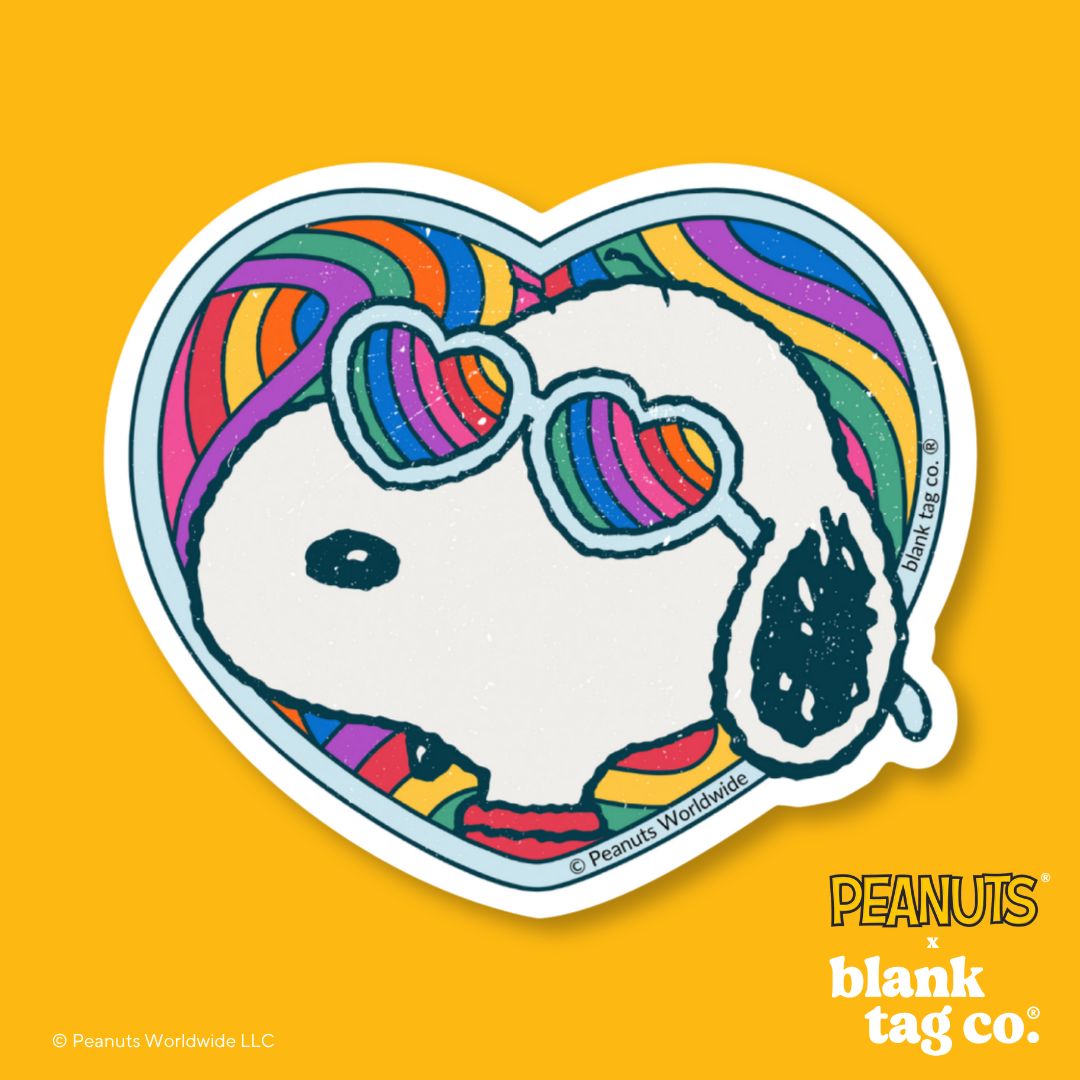 Groovy Snoopy Peanuts® Waterproof Sticker