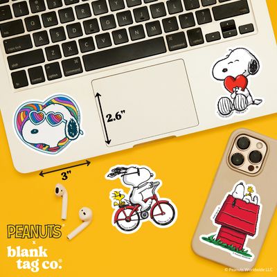 Groovy Snoopy Peanuts® Waterproof Sticker