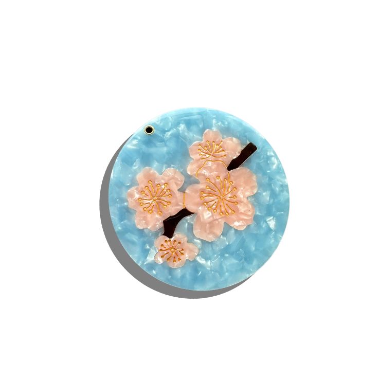 Sakura Blossom Compact Mirror