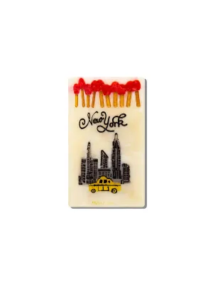 New York Loves You Matchbox Claw Hair Clip