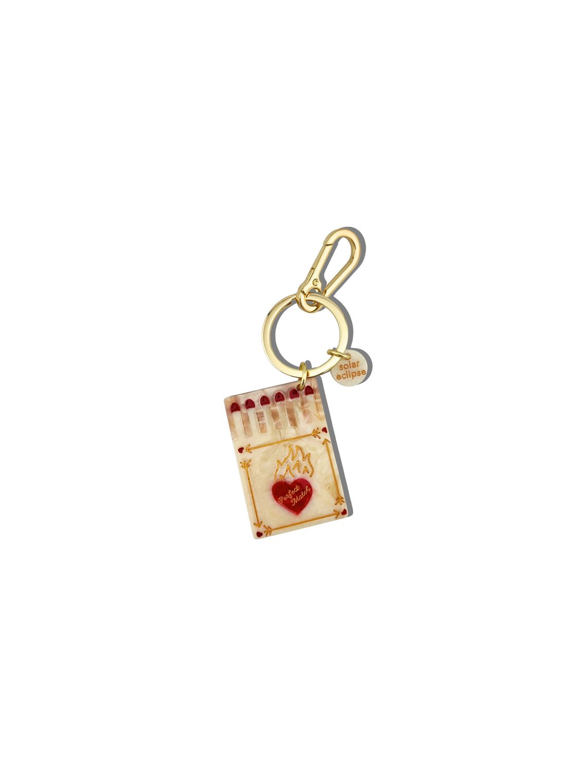 Martini Matchbox Bag Charm + Keychain