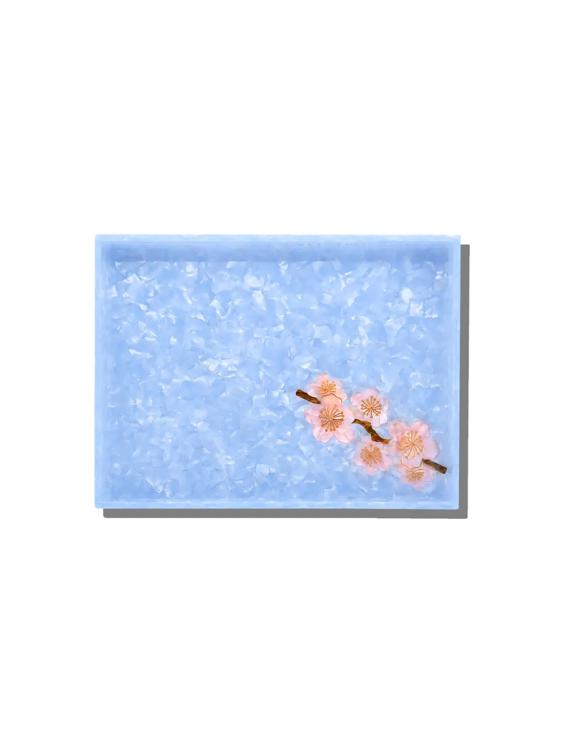 Cherry Blossom Inlay Hairloom Tray