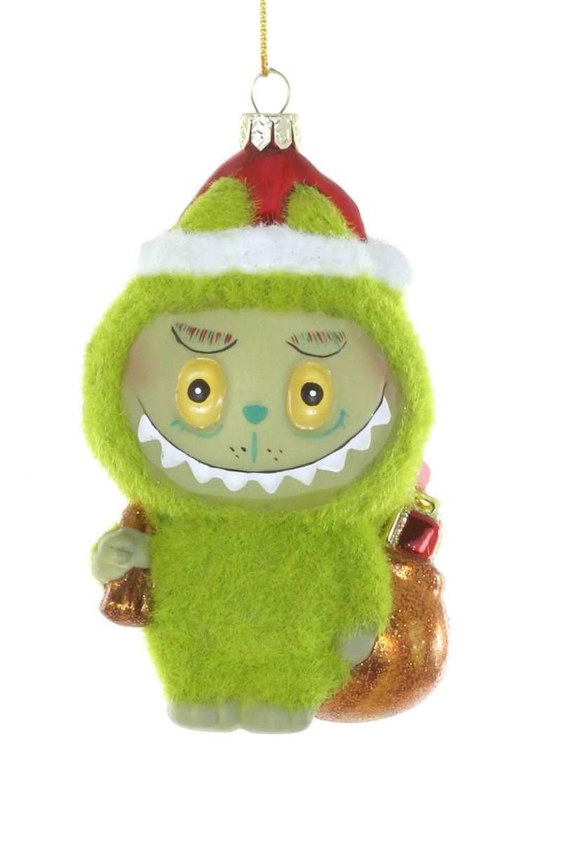 Grinchy Bubu Ornament