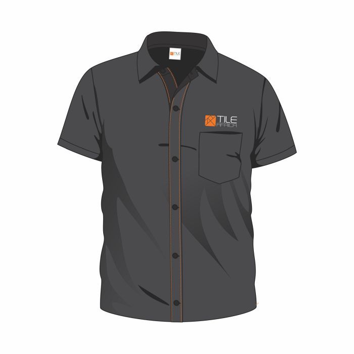 Tile Africa FOH - Men&#39;s Short Sleeve Lounge Shirt