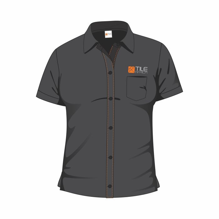 Tile Africa FOH - Ladies Short Sleeve Lounge Shirt