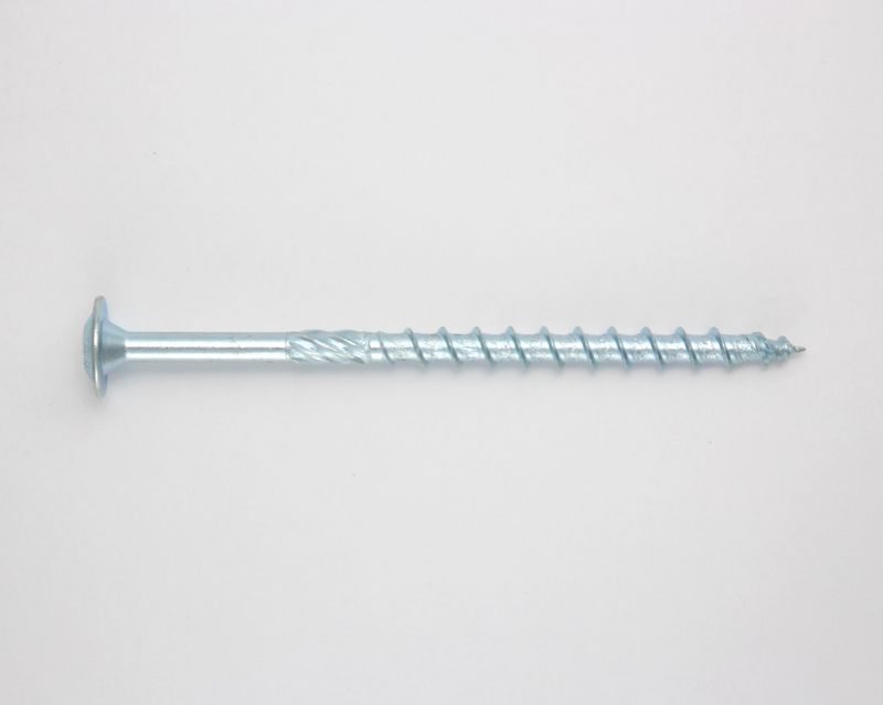 Holzbauschraube Tornado 2.0 Helix 8x100 Tellerkopf TG Blau verz.