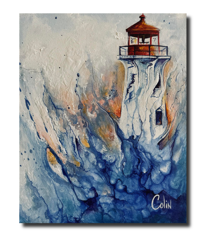 Tempest - Peggy&#39;s Cove Lighthouse