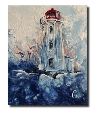 Guardian of the Cove - Peggy&#39;s Cove Lighthouse