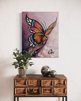 Mid-Flight - The Eastern Tiger Swallowtail