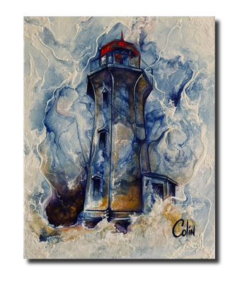 Beacon in the Mist - Peggy’s Cove Lighthouse