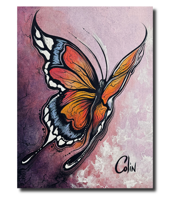 Mid-Flight - The Eastern Tiger Swallowtail