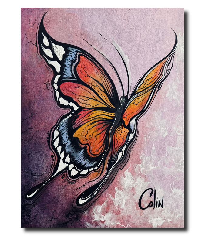 Mid-Flight - The Eastern Tiger Swallowtail