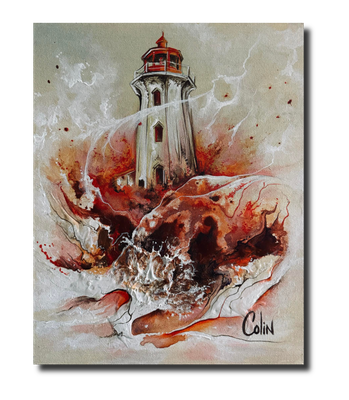 Luminous Tides - Peggy's Cove Lighthouse