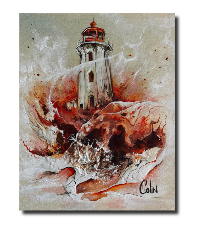 Luminous Tides - Peggy's Cove Lighthouse