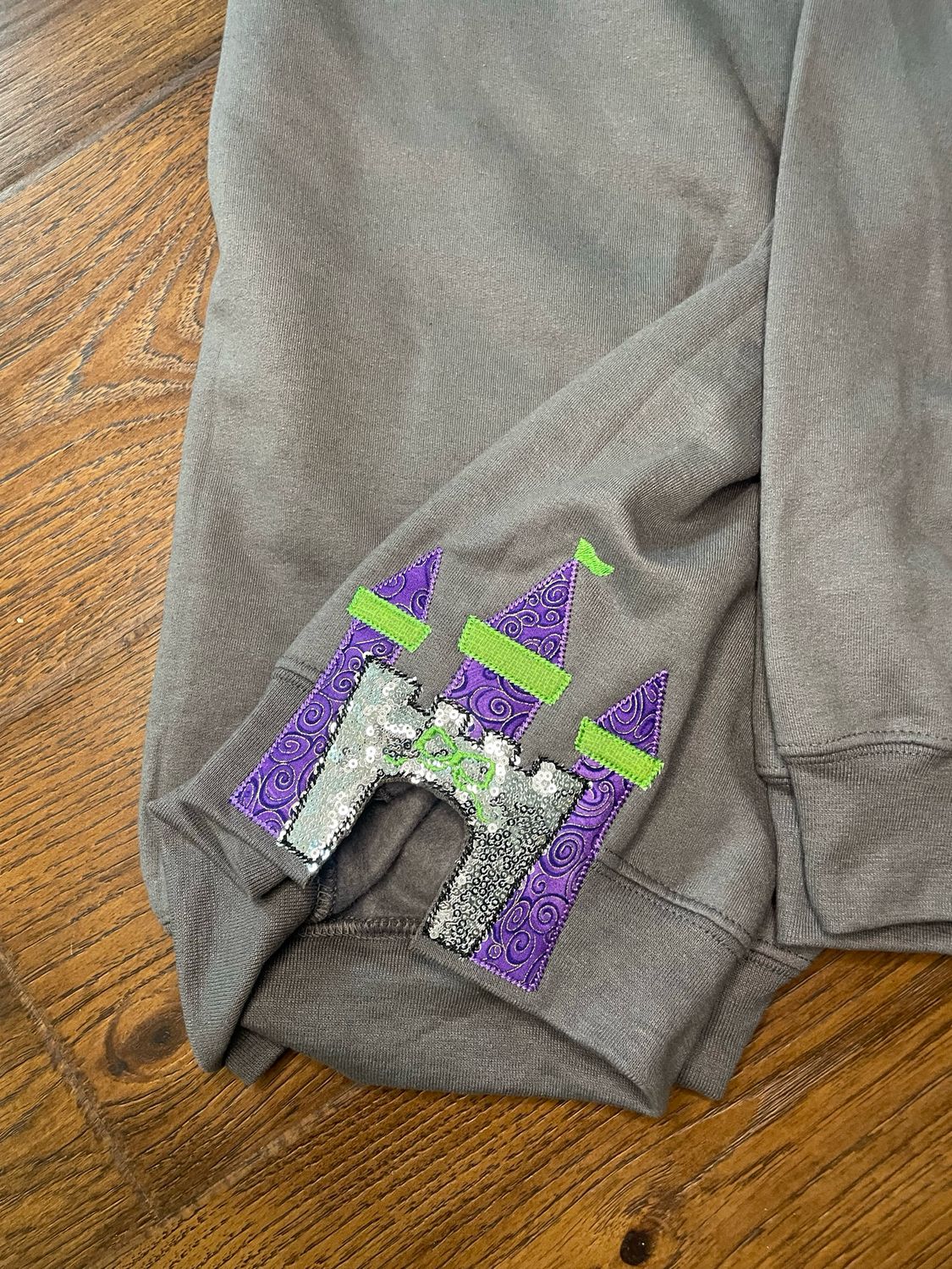 Castle Side Split Sweatshirt