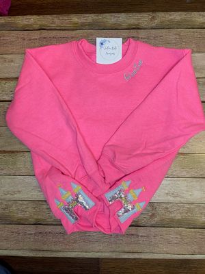 Castle Side Split Sweatshirt