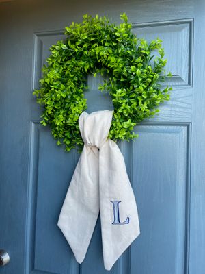 Wreath Sash