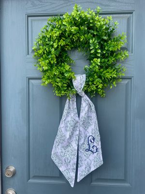 Wreath Sash