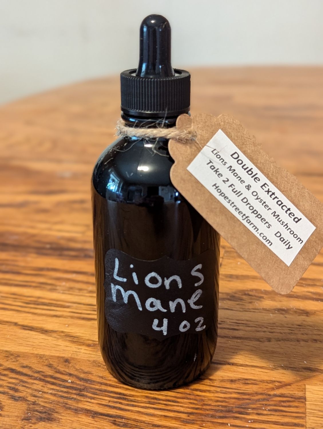 Lion's Mane & Oyster Mushroom Tincture