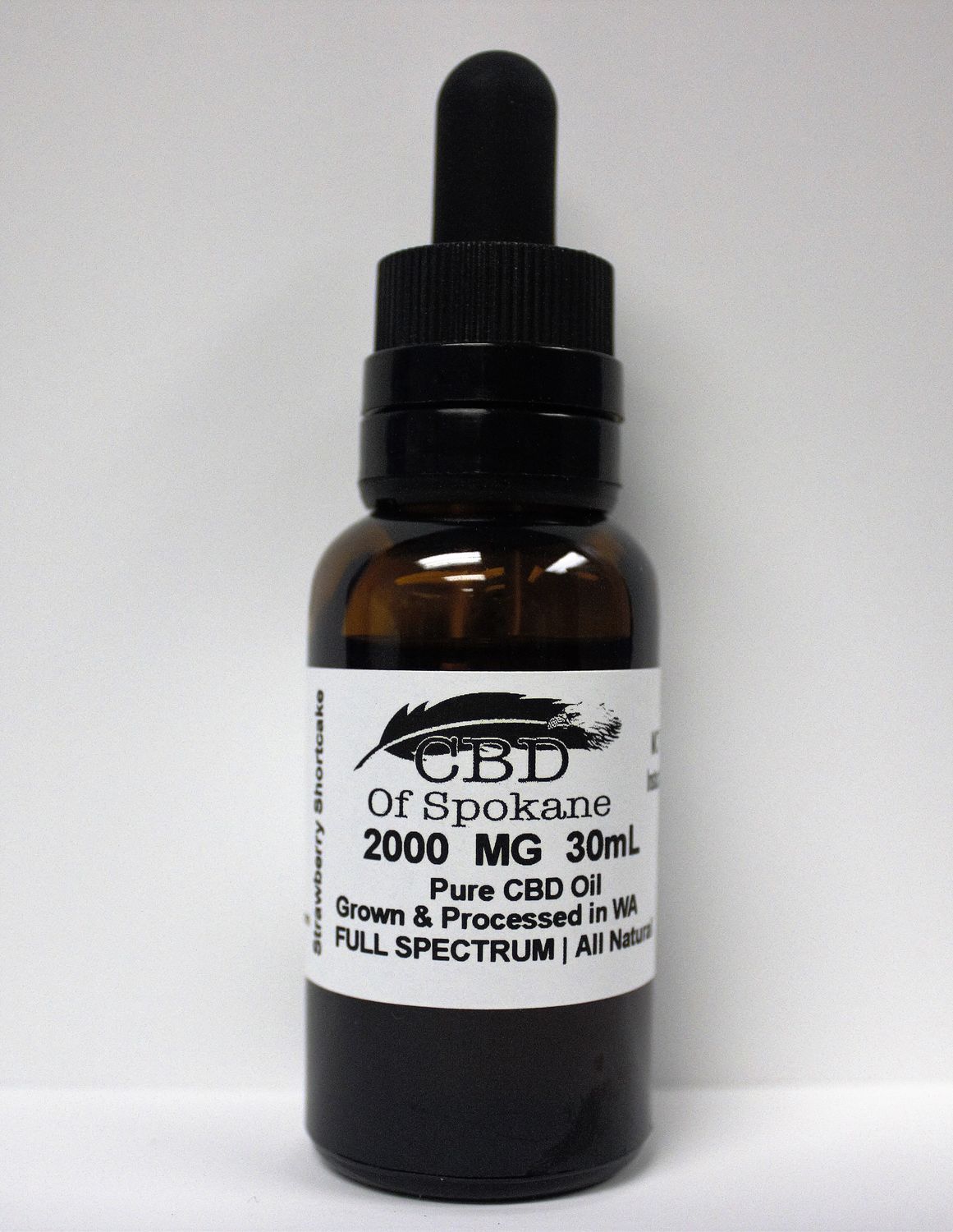 2000mg  CBD Tincture 30mL, Full Spectrum