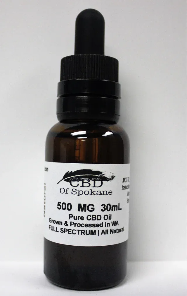 500mg CBD Tincture 30 mL, Full Spectrum