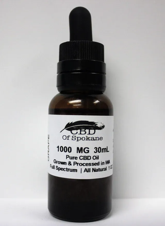 1000 mg CBD Tincture 30mL, Full Spectrum