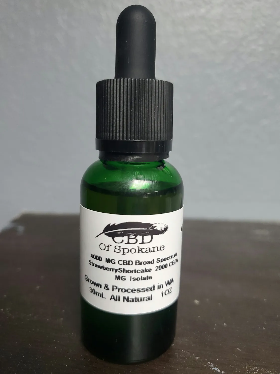 4000mg Broad spectrum 2000 mg CBDA, 1 oz Strawberry Shortcake