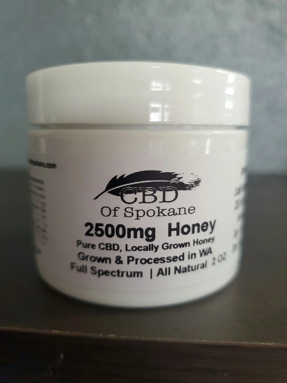 2500mg CBD Honey, Full Spectrum