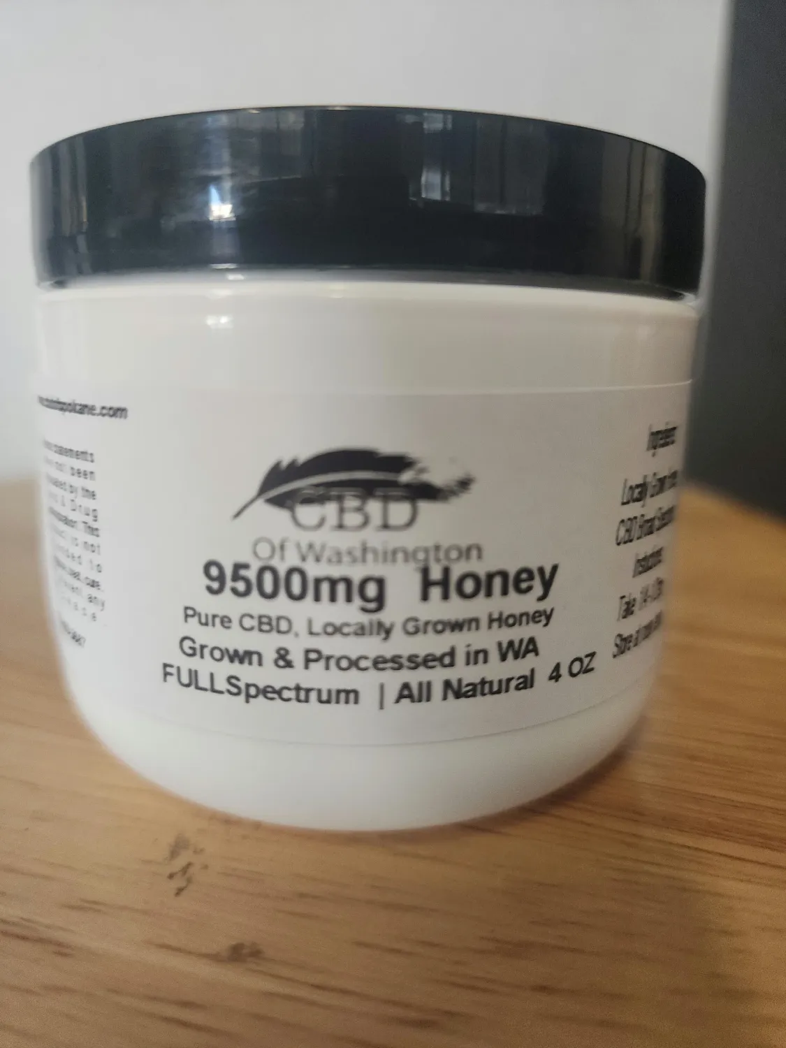 9500mg Full Spectrum Honey