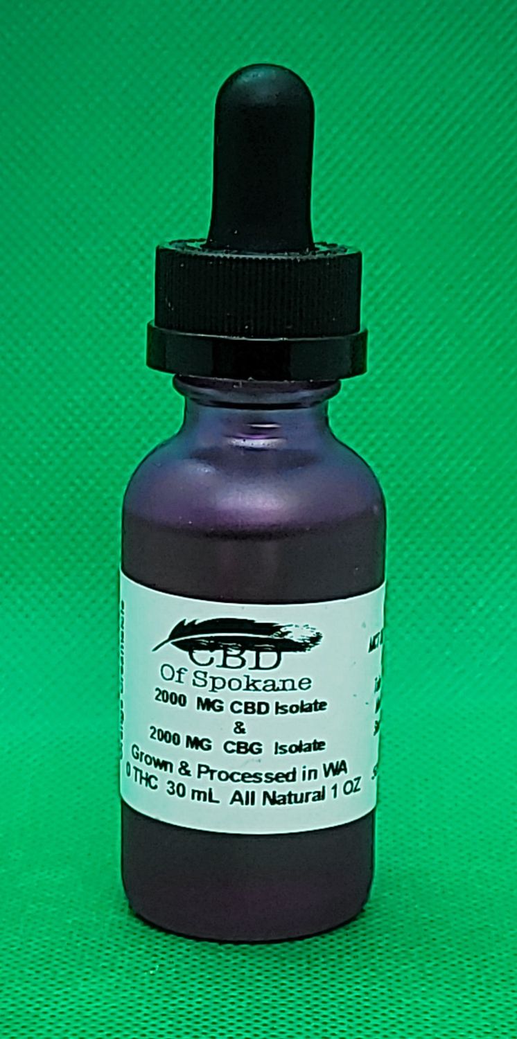 2000mg CBD 2000mg CBG Isolate