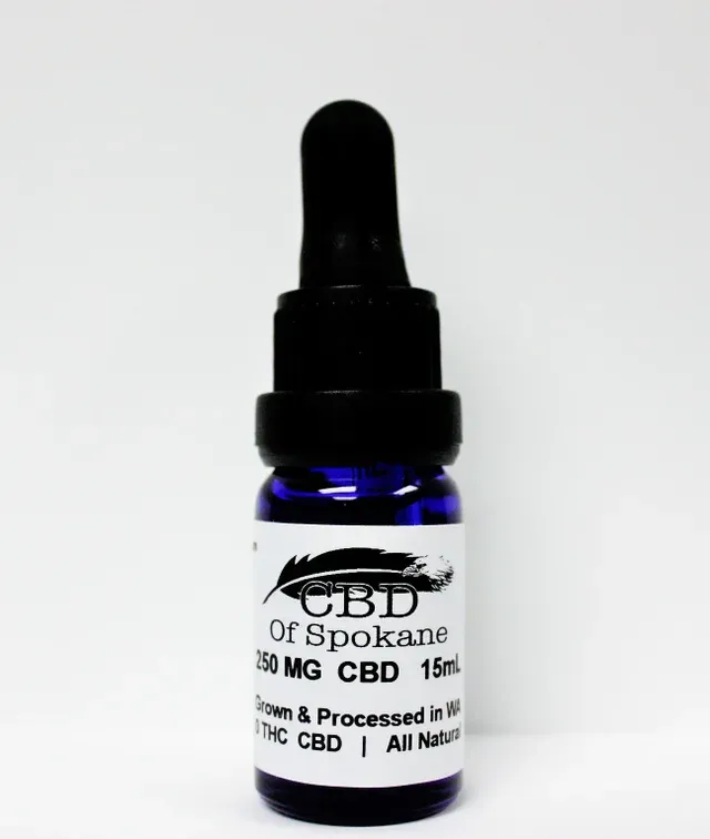 250 mg CBD 15mL, THC Free