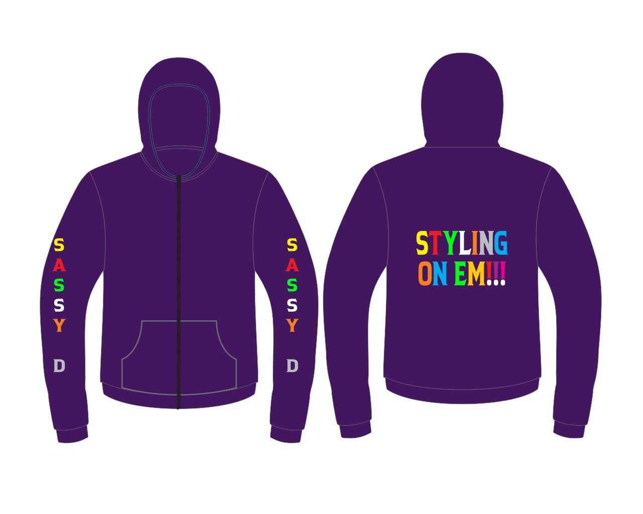 ZIP UP HOODY