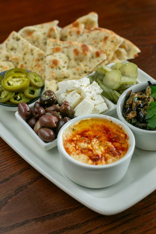 mezze platter (for 2 people)