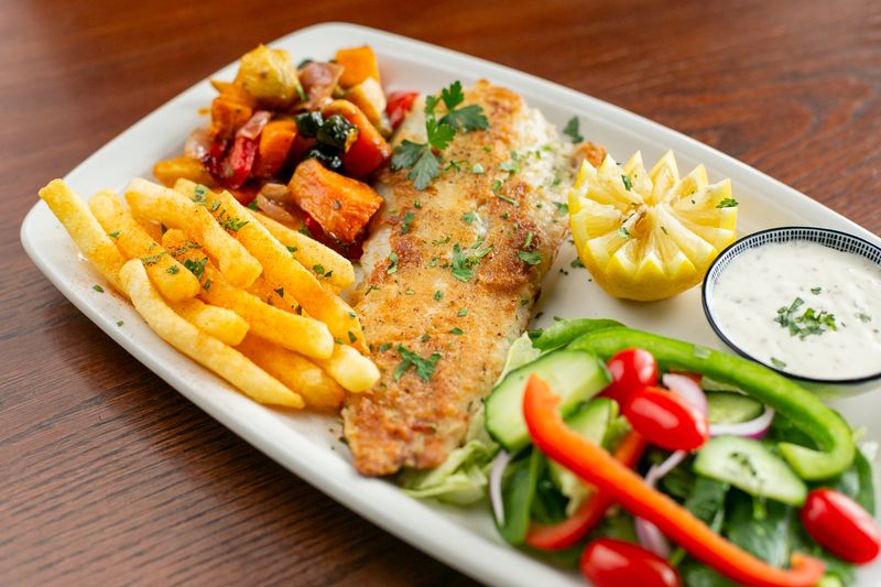 grilled hake