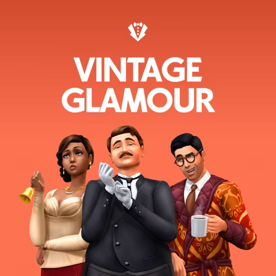 TS4: Vintage Glamour Stuff