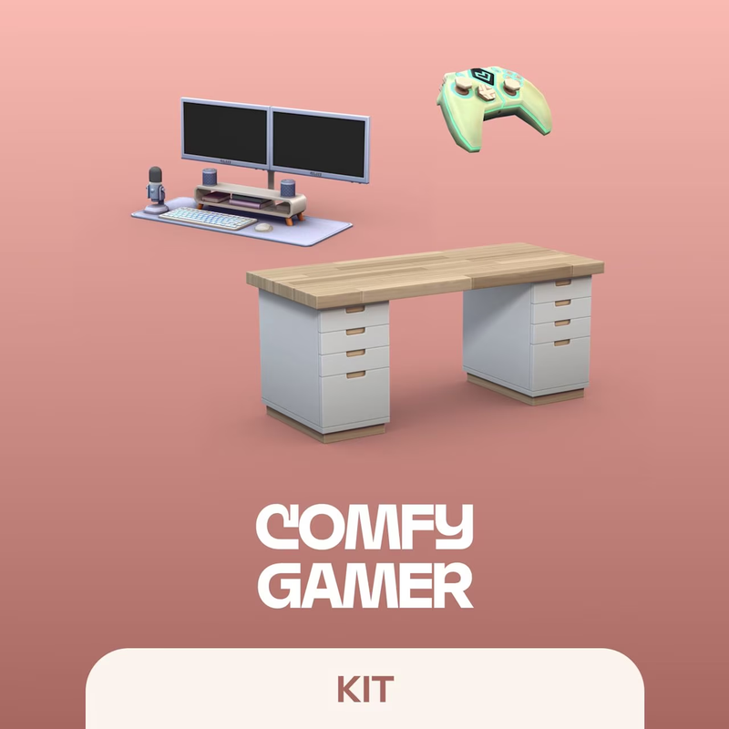 TS4: Comfy Gamer