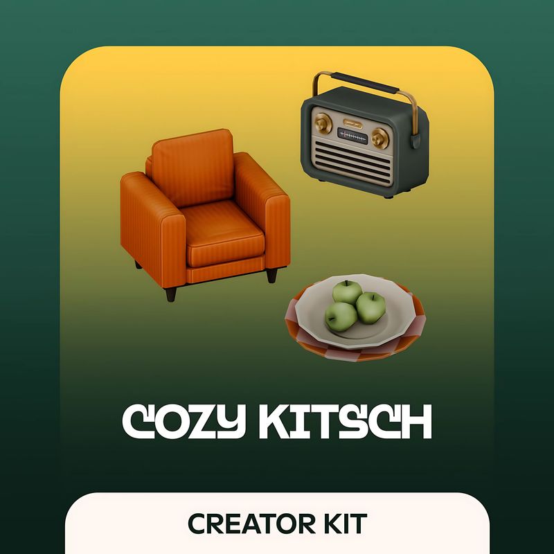 TS4 Cozy Kitsch Kit