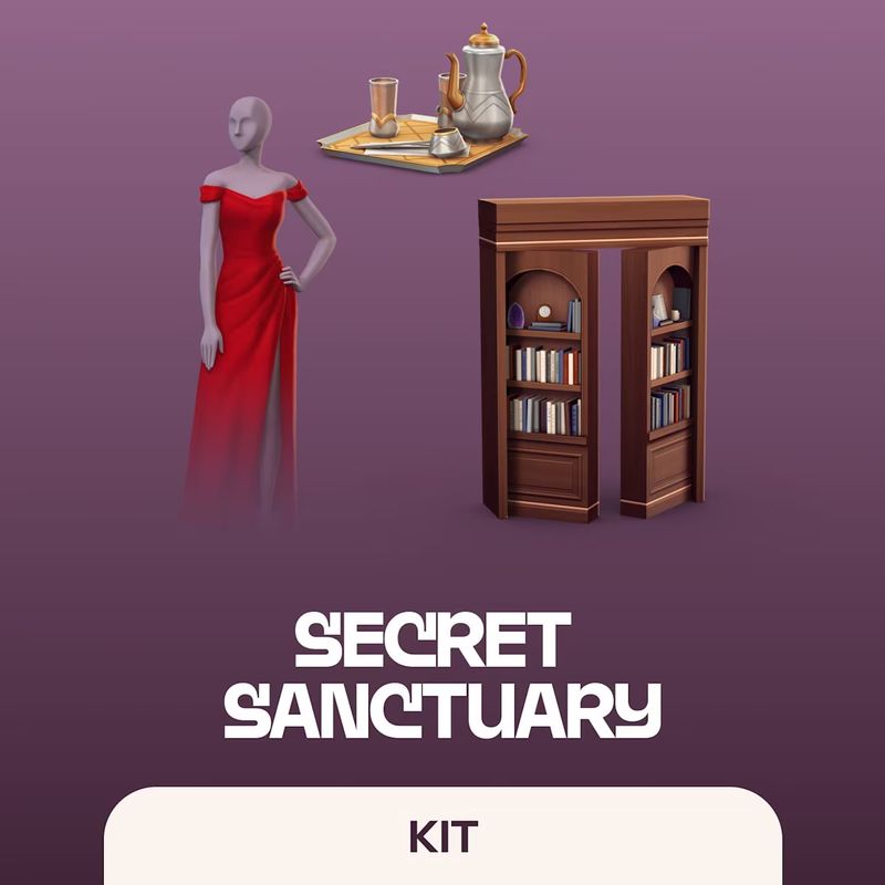 TS4: Secret Sanctuary Kit