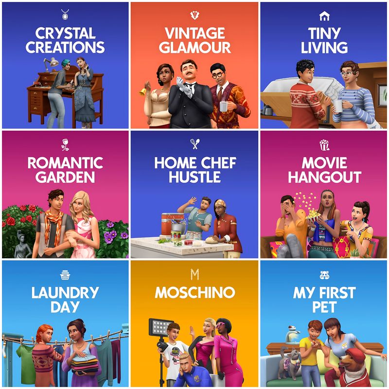 Sims 4: All Stuff Packs